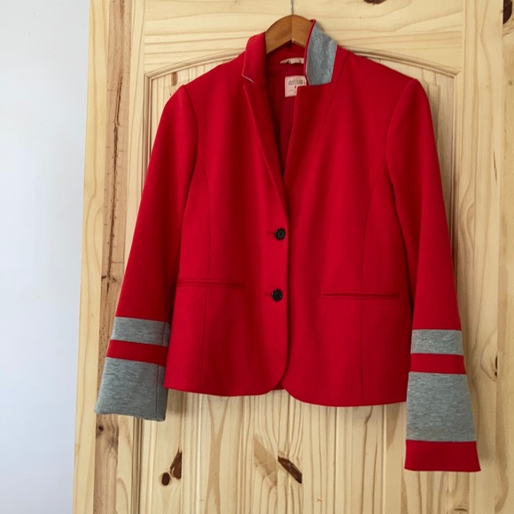 Red & Grey “The Academy” Blazer by Gap - Picture 3 of 4